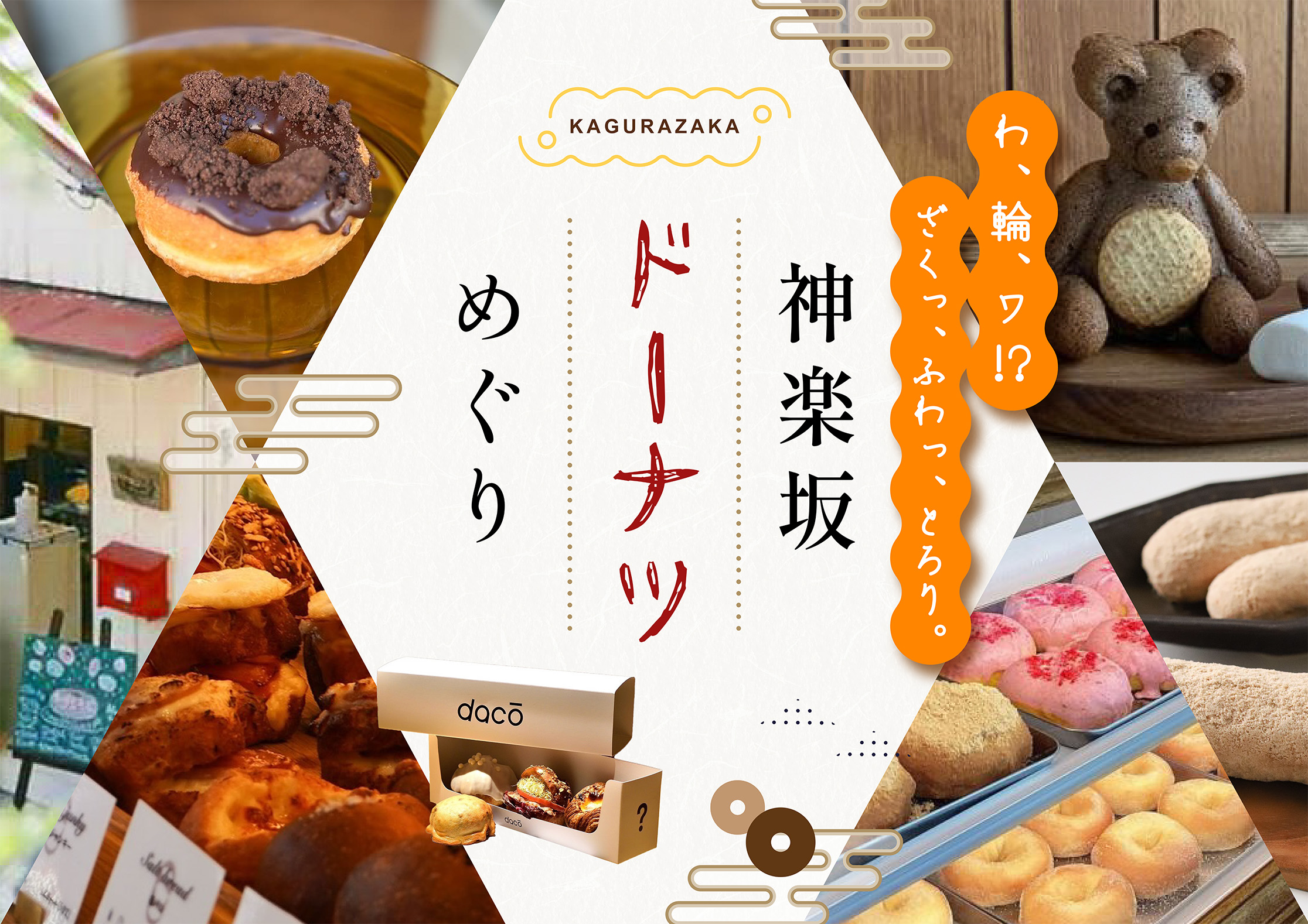 【神楽坂】ドーナツめぐり